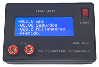 FBM1743-HF Medidor de mAs, mA e Tempo